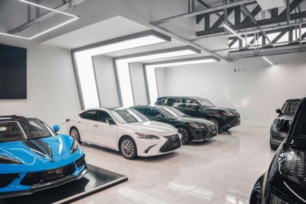 Showroom d’une concession automobile